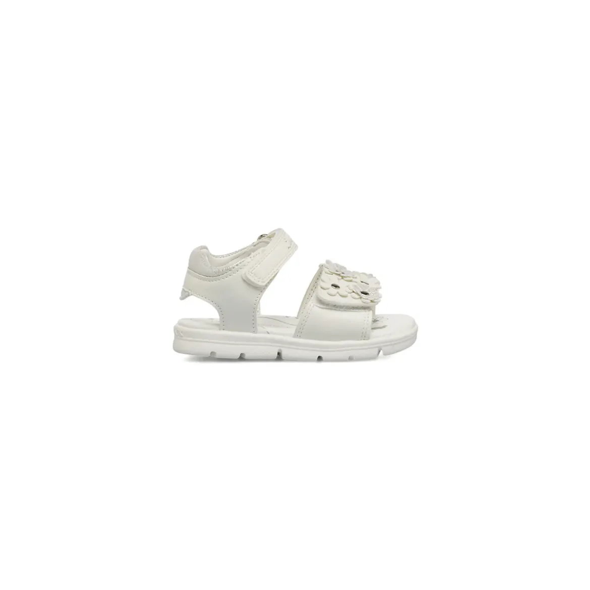 Sandali Primi passi bianchi da Bambina con soletta in pelle Lumberjack