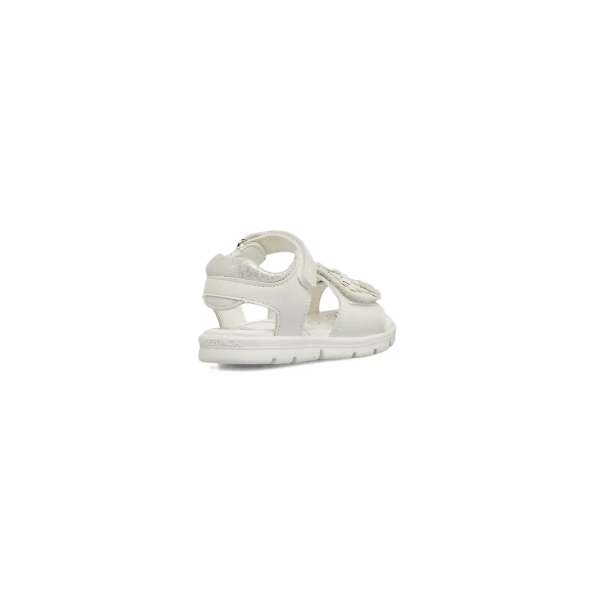 Sandali Primi passi bianchi da Bambina con soletta in pelle Lumberjack