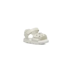 Sandali Primi passi bianchi da Bambina con soletta in pelle Lumberjack
