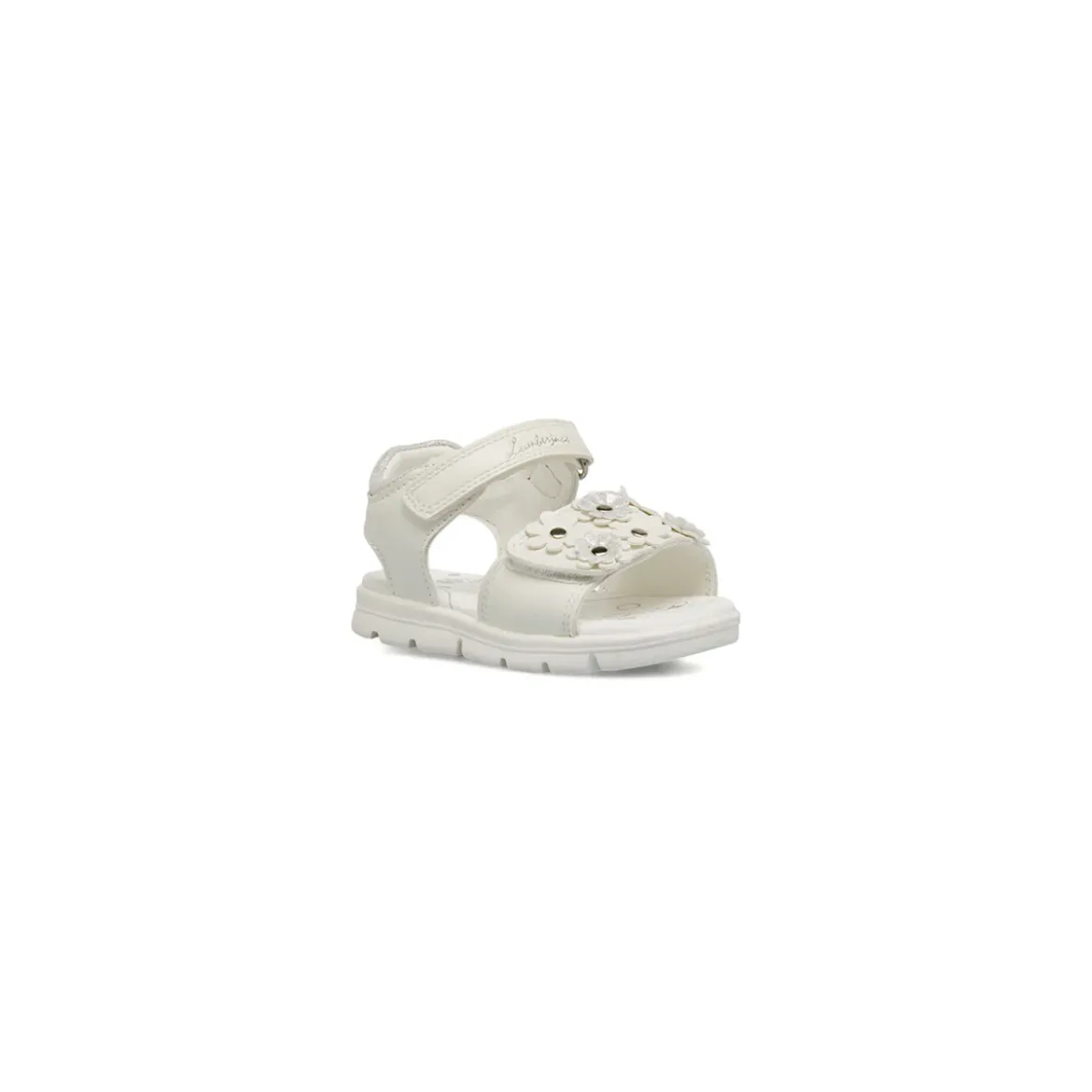 Sandali Primi passi bianchi da Bambina con soletta in pelle Lumberjack
