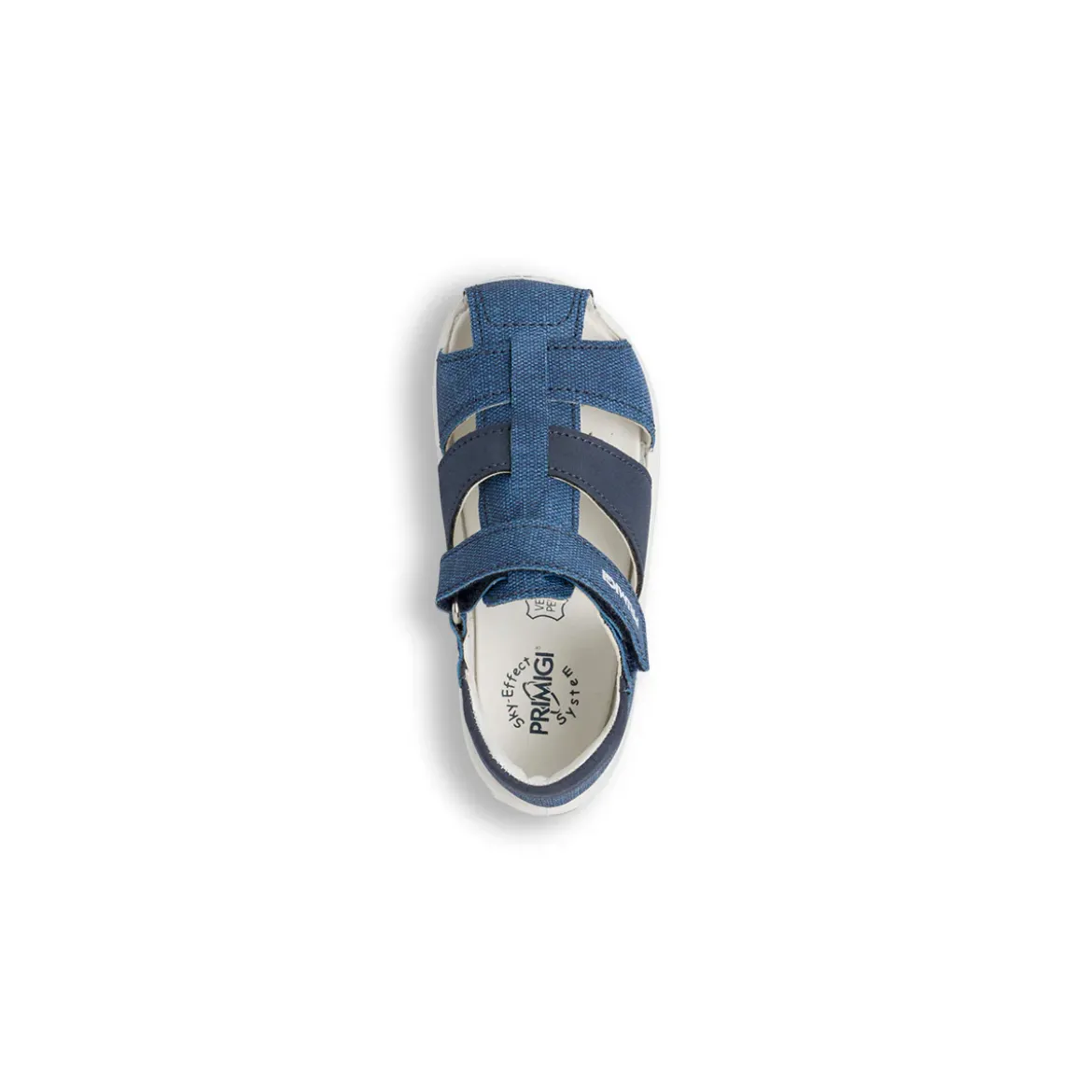 Sandali primi passi blu jeans da bambino Primigi Baby Sweet