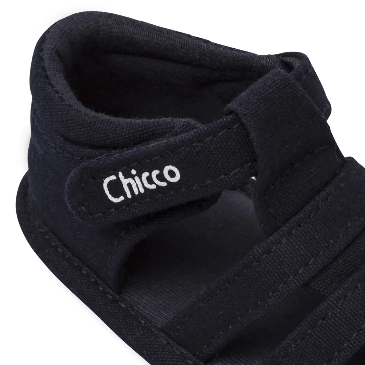 Sandali Primi Passi da Bambino Blu in tessuto Chicco