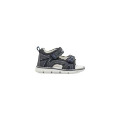 Sandali primi passi da Bambino blu con soletta in pelle Lumberjack