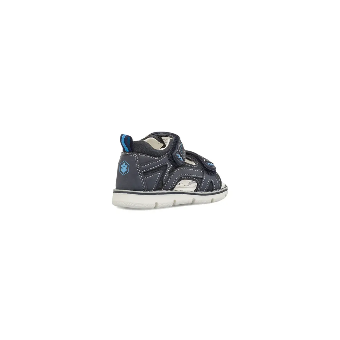 Sandali primi passi da Bambino blu con soletta in pelle Lumberjack