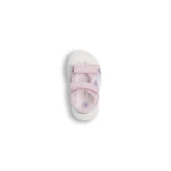 Sandali primi passi rosa da Bambina con inserto multicolor Lumberjack