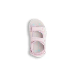 Sandali Rosa da Bambina con chiusura a strappo Lumberjack