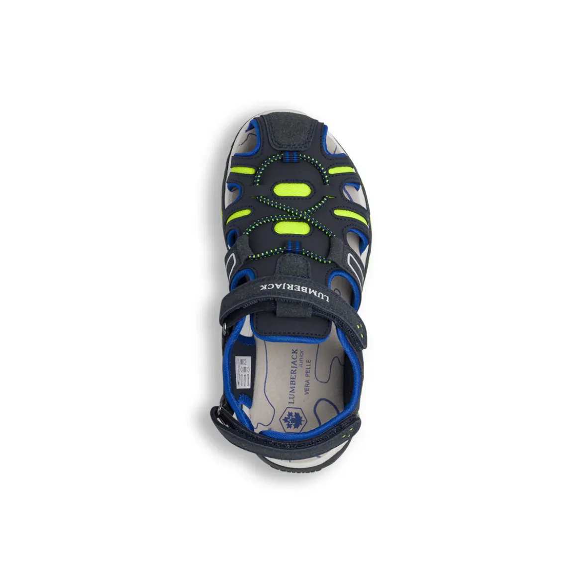 Sandali sportivi da Ragazzo blu con punta chiusa Lumberjack