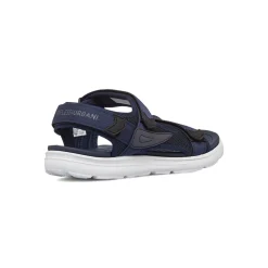 Sandali sportivi da Uomo blu con cinturini a strappo Riflessi Urbani