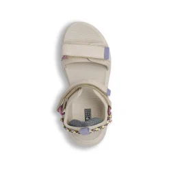 Sandali sportivi Donna beige con doppio strappo in velcro Jeep Spirit