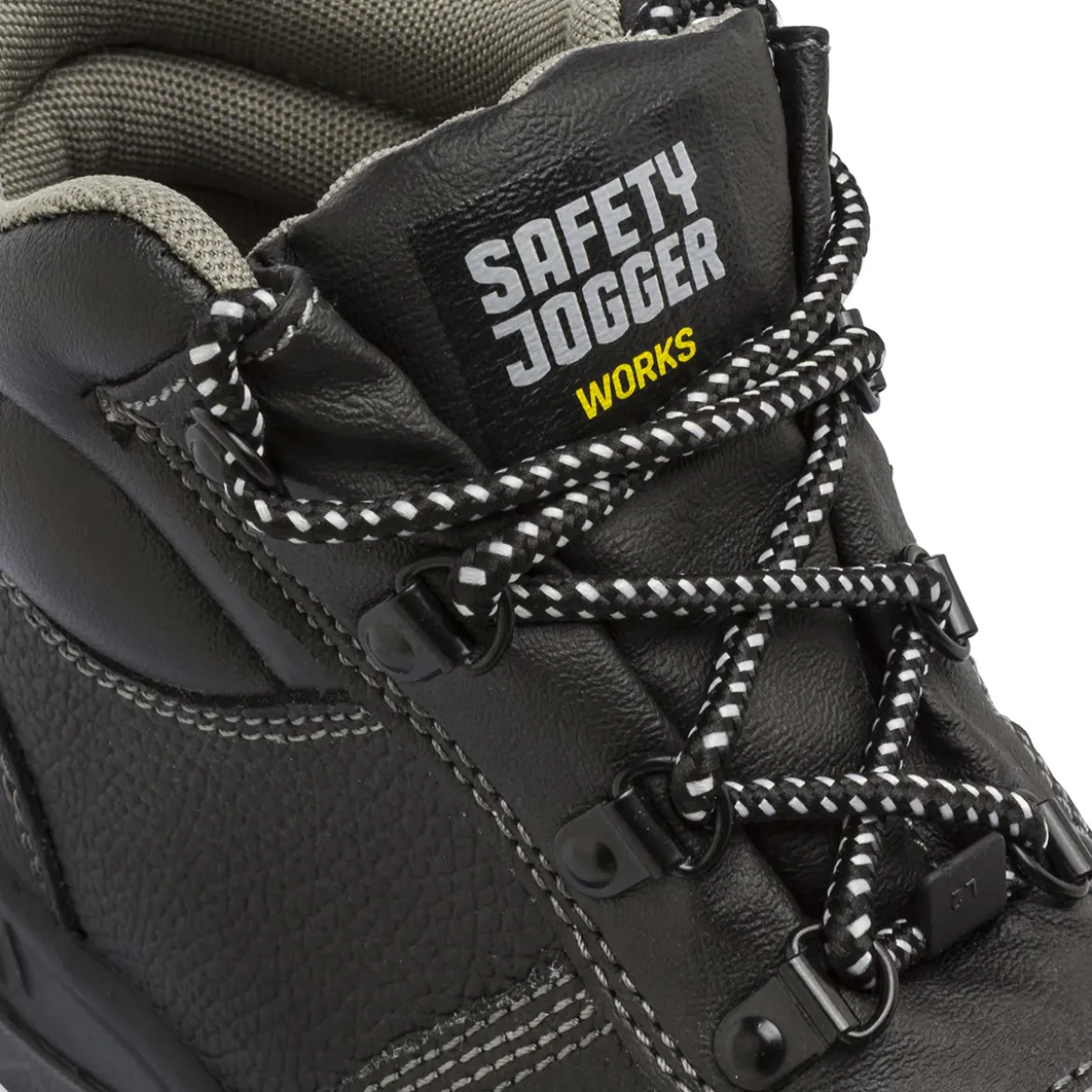 Scarpe antinfortunistiche alte da Donna nere Safety Jogger