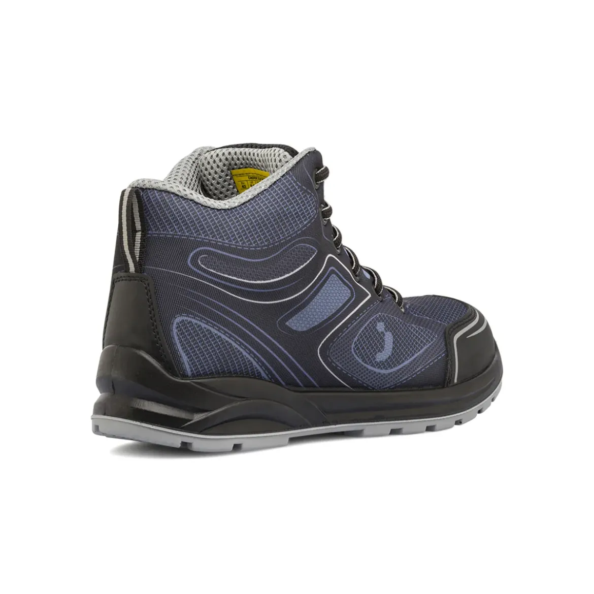 Scarpe antinfortunistiche alte nere e grigie da Uomo Safety Jogger