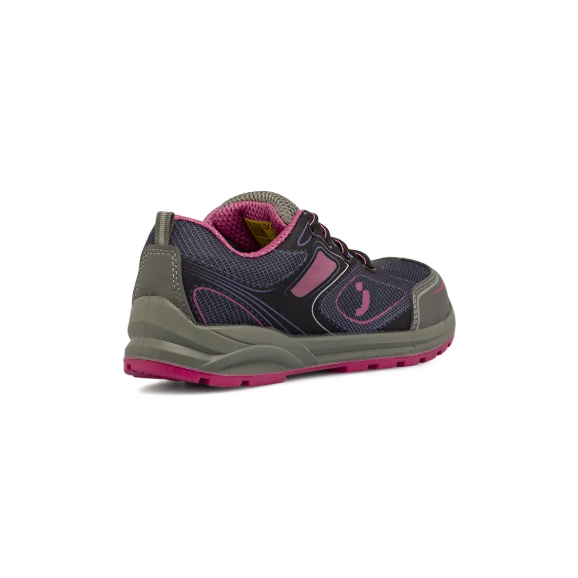 Scarpe antinfortunistiche basse da Donna rosa in tessuto Safety Jogger