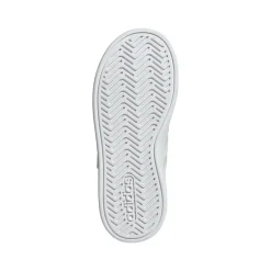 Scarpe Bambina Bianche con Strisce Iridescenti adidas Grand Court 3.0
