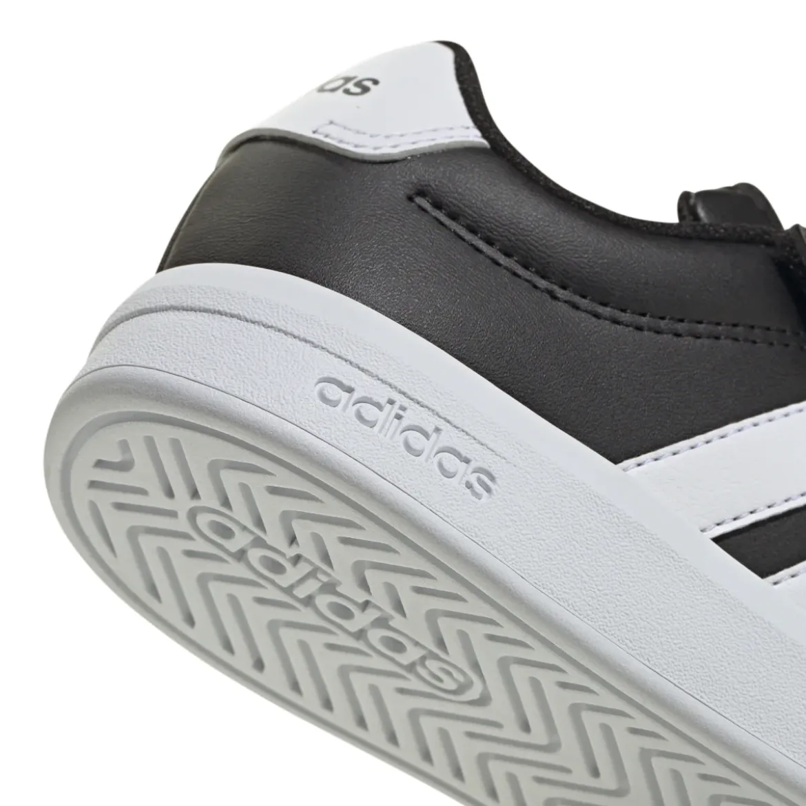 Scarpe Bambino Nere con chiusura Strappo adidas Grand Court 3.0
