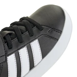 Scarpe Bambino Nere con chiusura Strappo adidas Grand Court 3.0
