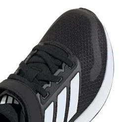 Scarpe Bambino Nere con Strappo e Cloudfoam adidas Runfalcon 5
