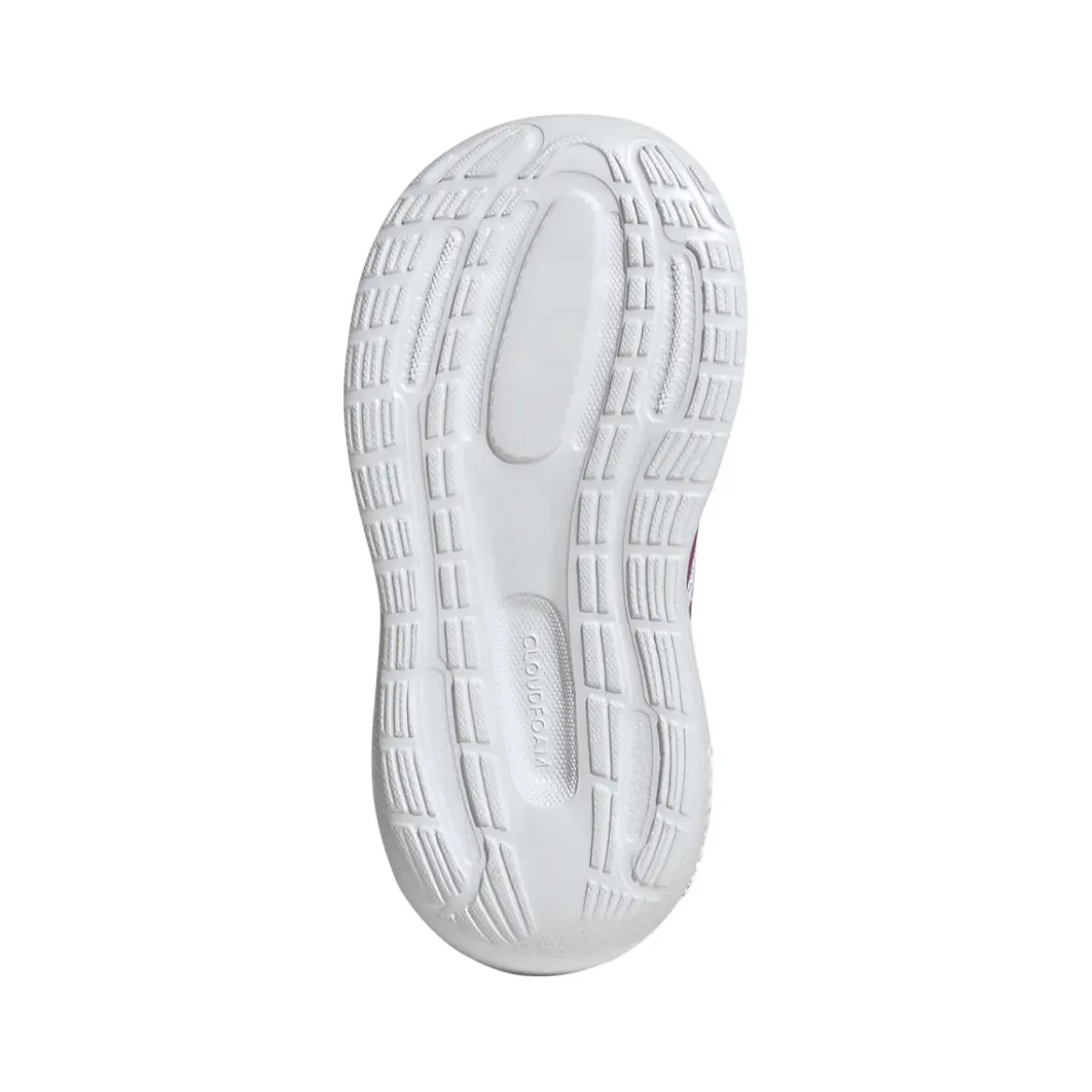 Scarpe da bambina bianche con chiusura a strappo adidas RUNFALCON 5