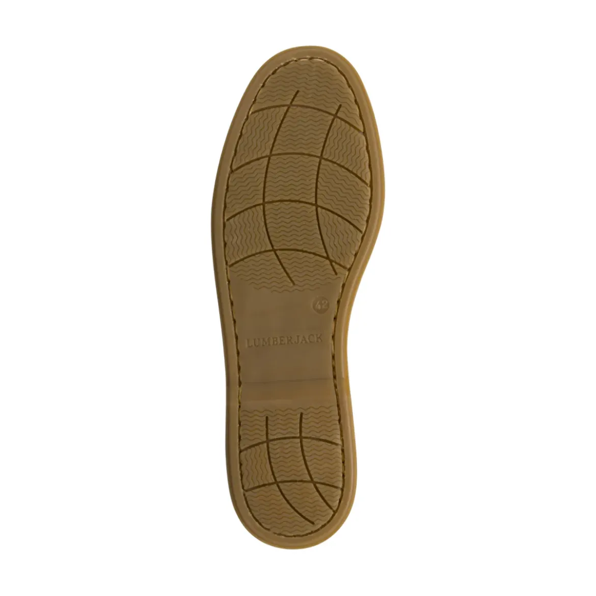 Scarpe da barca Uomo Marroni con effetto nabuk e lacci Lumberjack