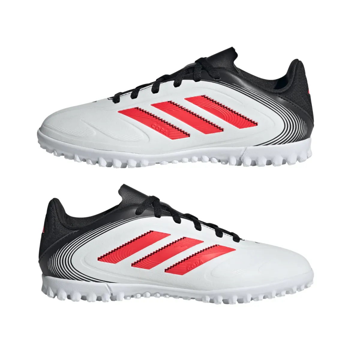 Scarpe da Calcetto bianche da ragazzo adidas Copa Pure Club III