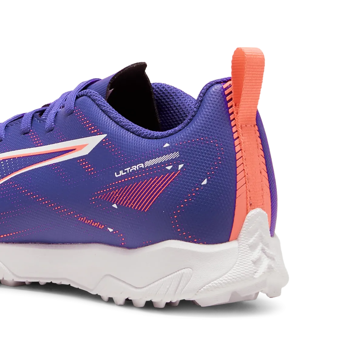 Scarpe da calcetto da ragazzo viola Puma Ultra 5