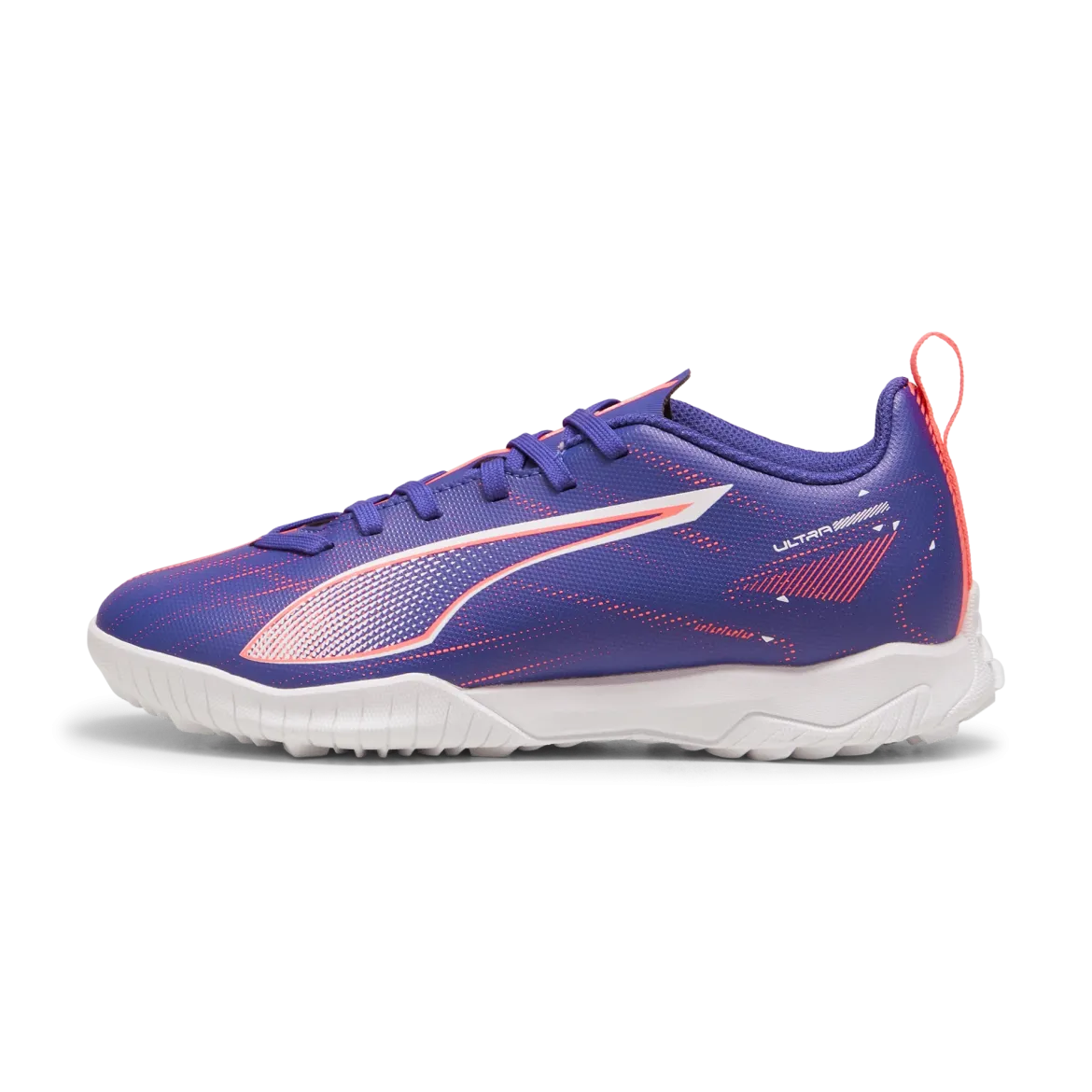 Scarpe da calcetto da ragazzo viola Puma Ultra 5