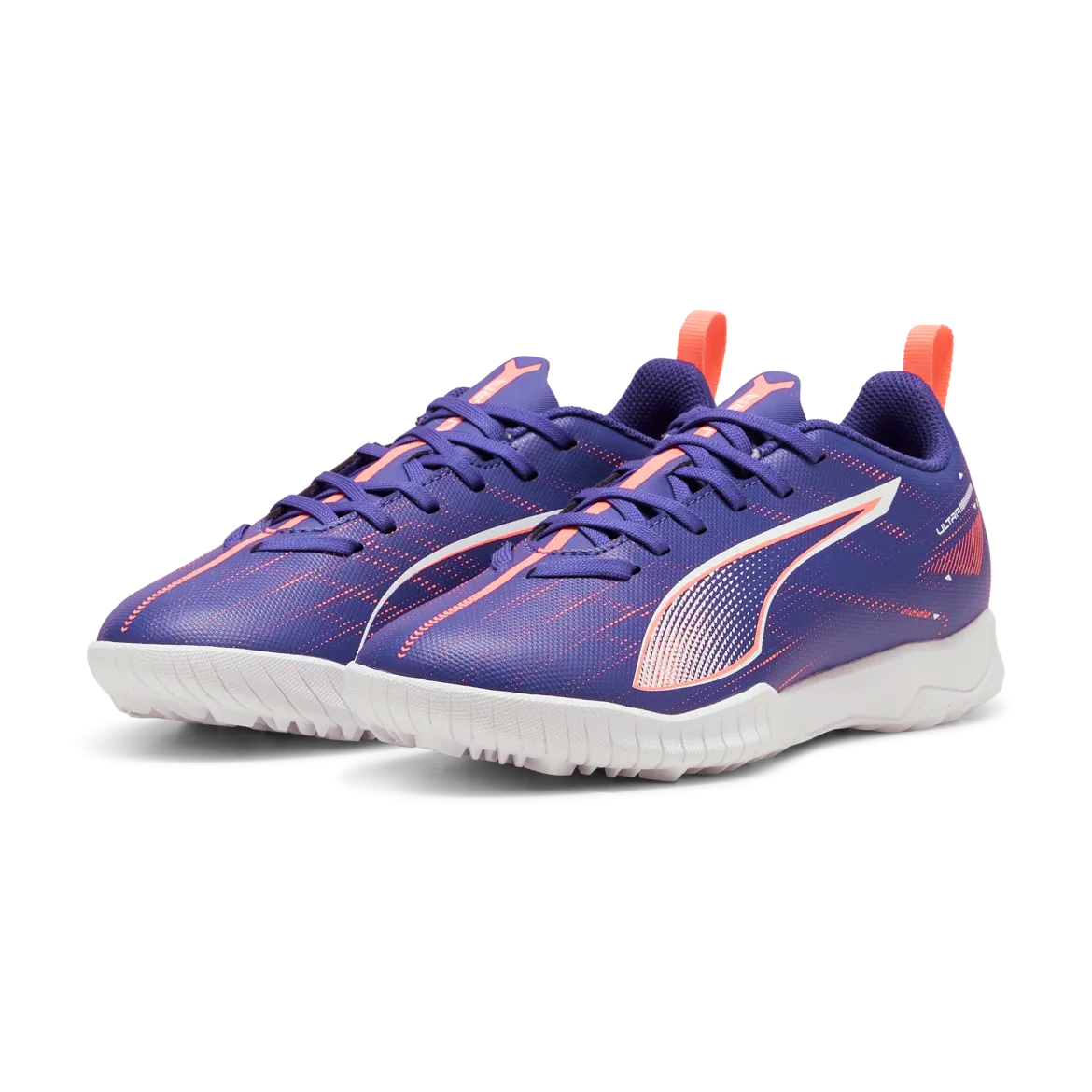 Scarpe da calcetto da ragazzo viola Puma Ultra 5