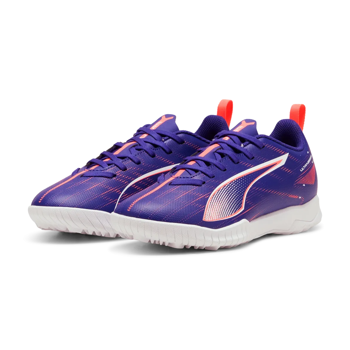 Scarpe da calcetto da ragazzo viola Puma Ultra 5