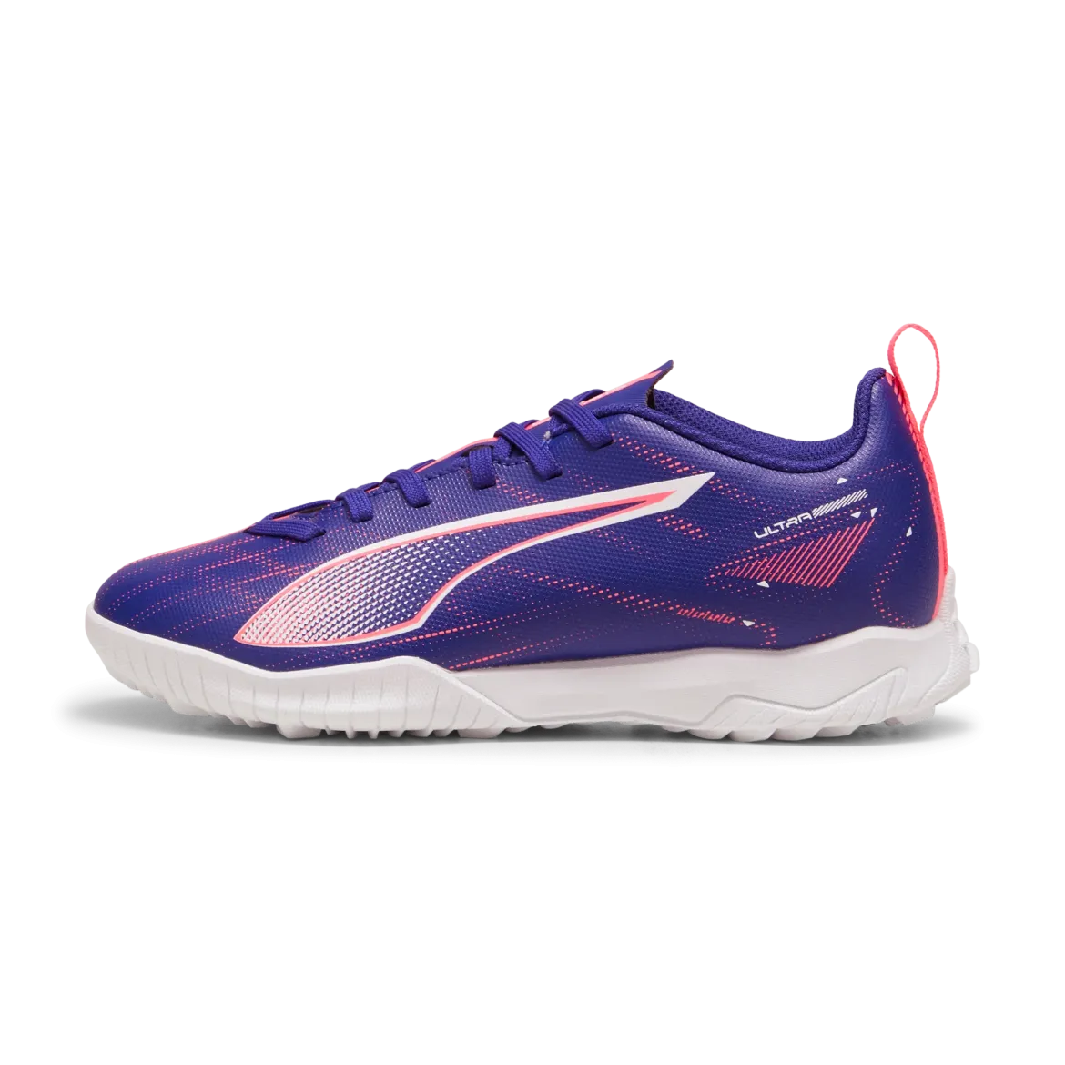 Scarpe da calcetto da ragazzo viola Puma Ultra 5