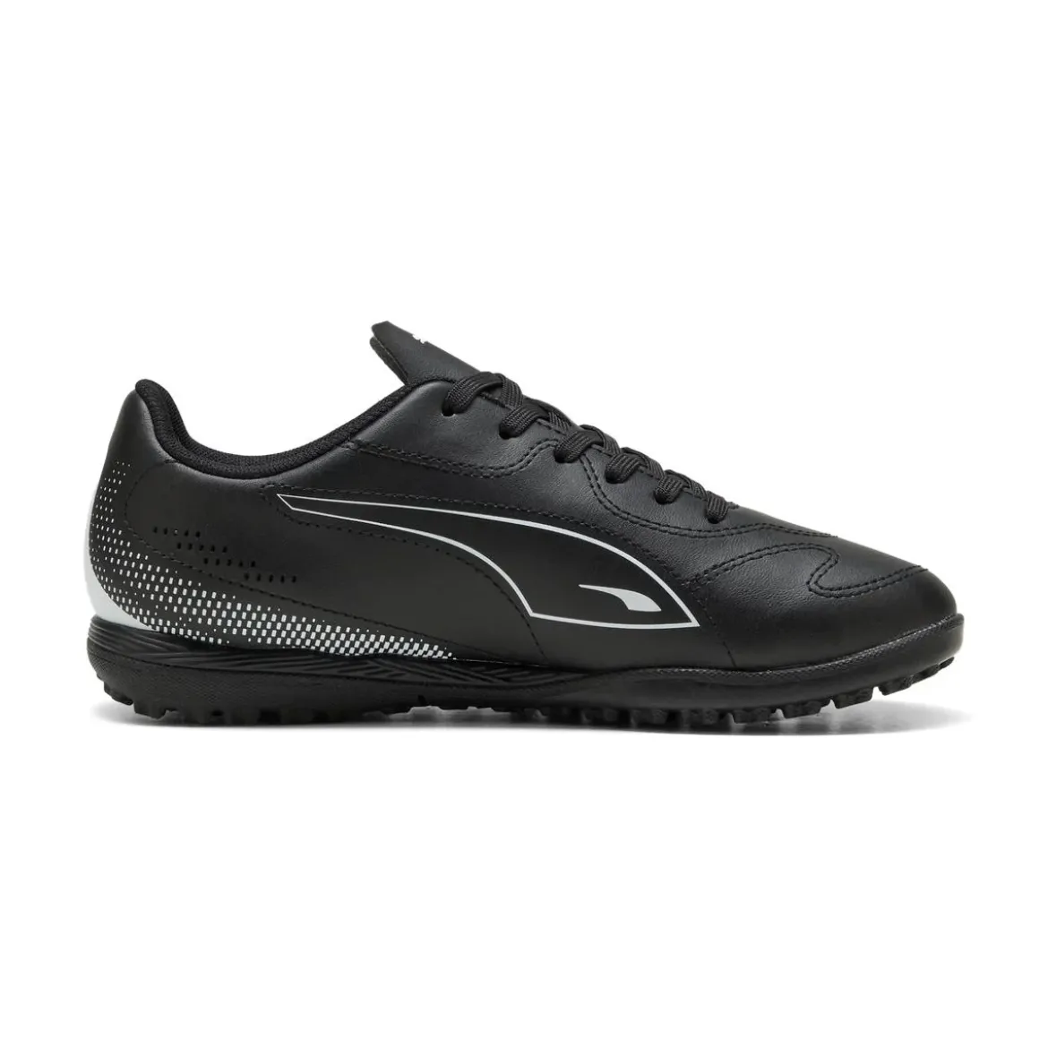 Scarpe da calcetto Ragazzo Puma nere con inserti bianchi Vitoria II TT