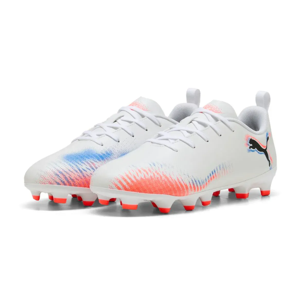 Scarpe da Calcio bianche da Ragazzo Puma Future 8 Play FG/AG Jr