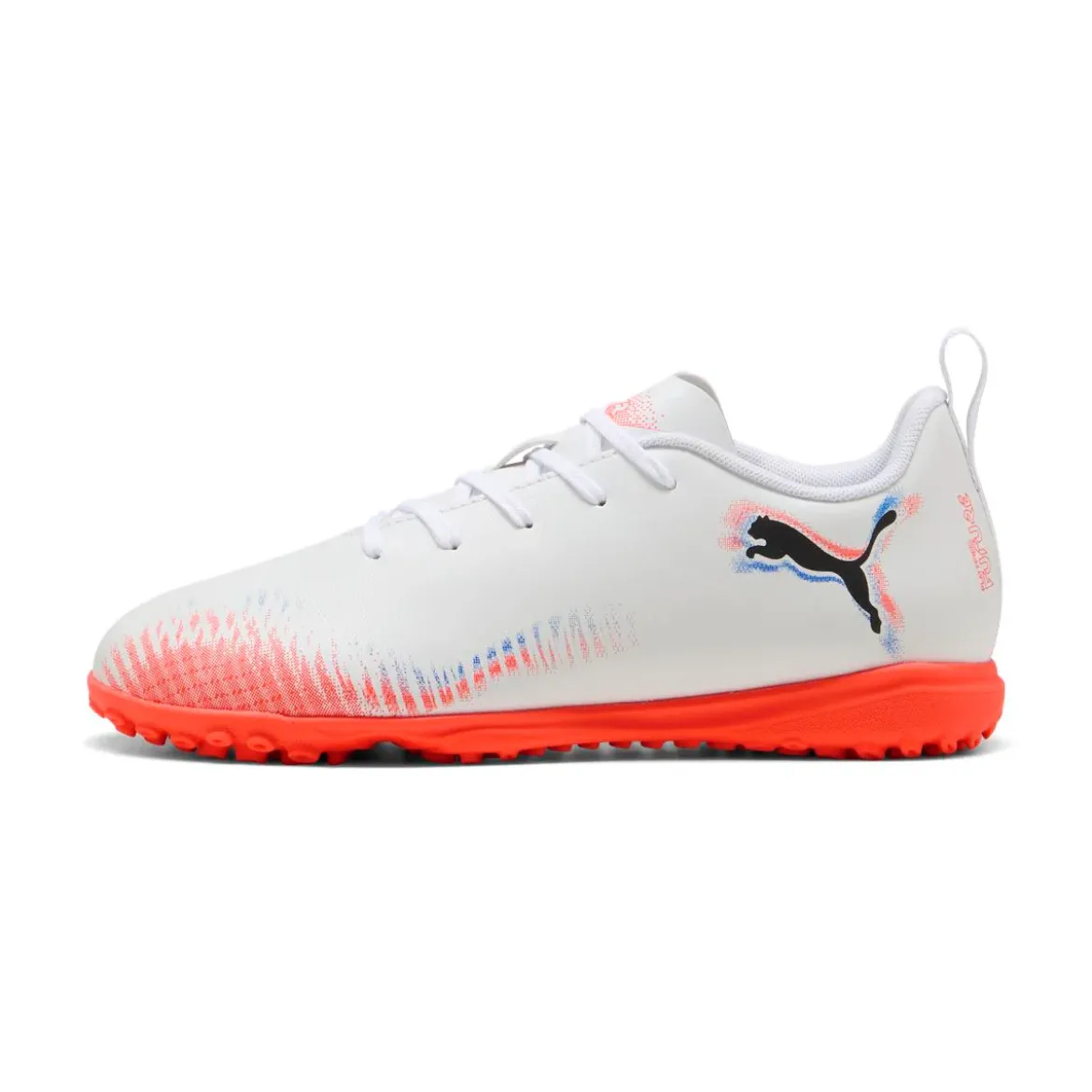 Scarpe da Calcio bianche da Ragazzo Puma FUTURE 8 PLAY TT Jr