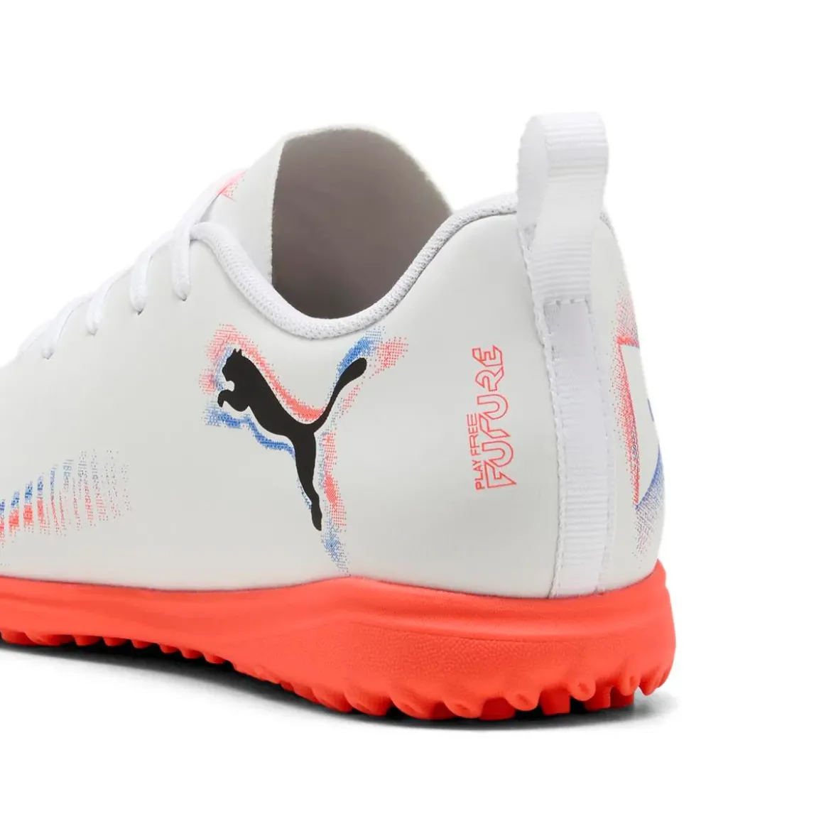 Scarpe da Calcio bianche da Ragazzo Puma FUTURE 8 PLAY TT Jr