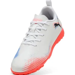 Scarpe da Calcio bianche da Ragazzo Puma FUTURE 8 PLAY TT Jr