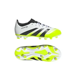 Scarpe da Calcio bianco e giallo Ragazzo adidas Predator Club FG/MG