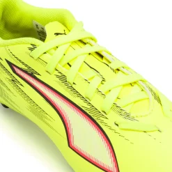 Scarpe da calcio da Bambino gialle con tacchetti FG/AG Puma Ultra