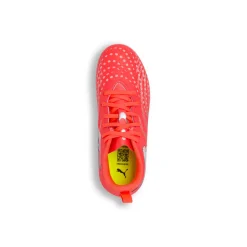 Scarpe da calcio da Bambino rosse Puma FUTURE 9 PLAY FG/AG