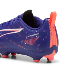 Scarpe da calcio da ragazzo viola Puma Ultra 5
