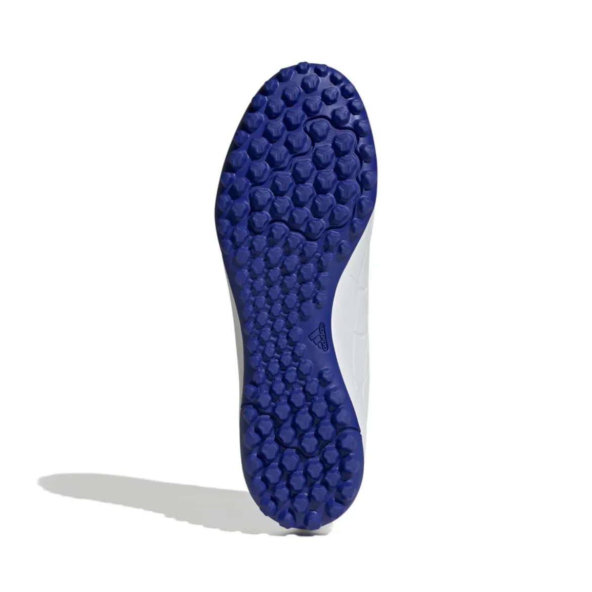 Scarpe da calcio per erba sintetica da uomo bianche e blu adidas Copa Pure 2 CLUB TF