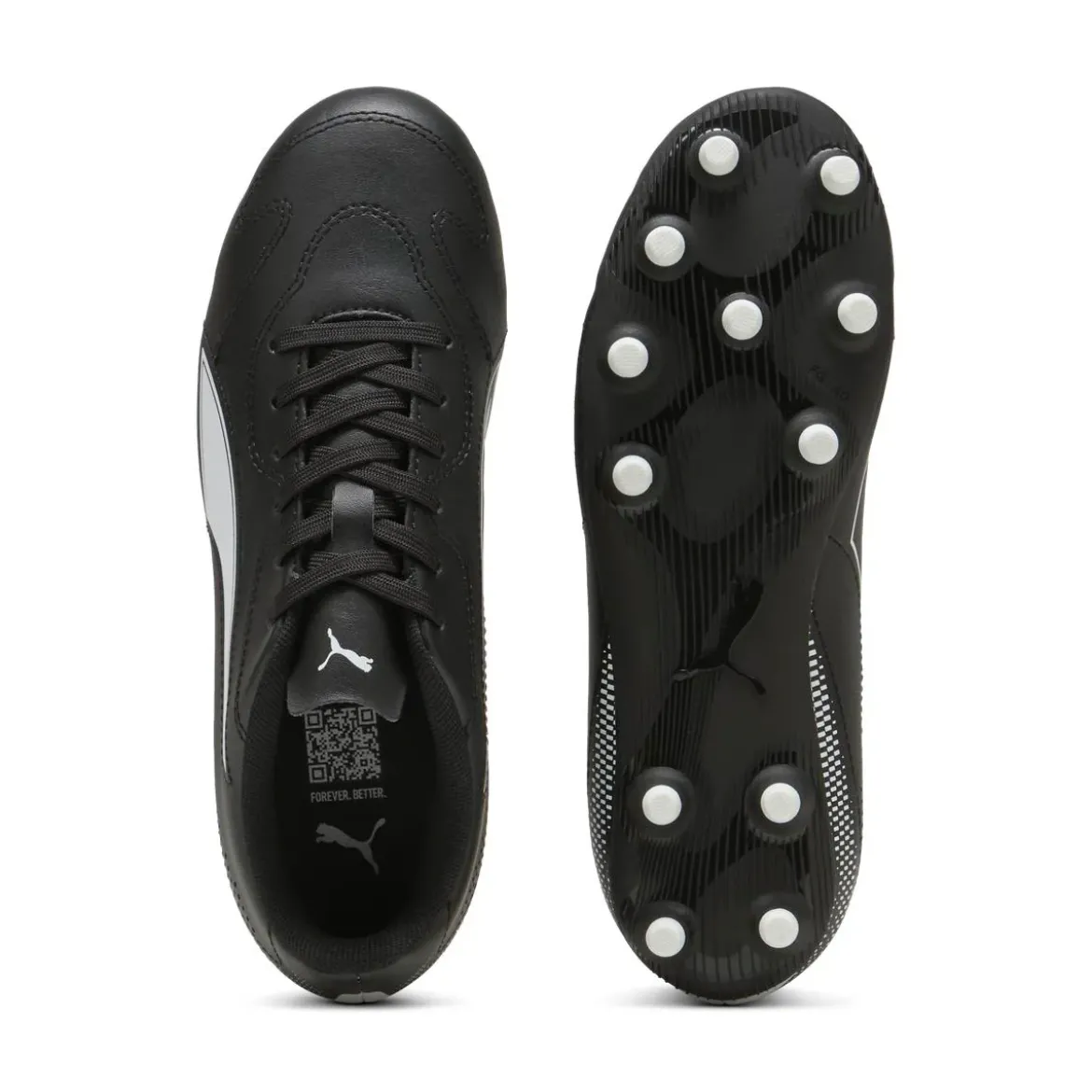 Scarpe da Calcio Ragazzo Nere Puma VITORIA II FG/AG
