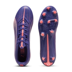 Scarpe da calcio viola e arancione da uomo Puma ULTRA 5 PLAY
