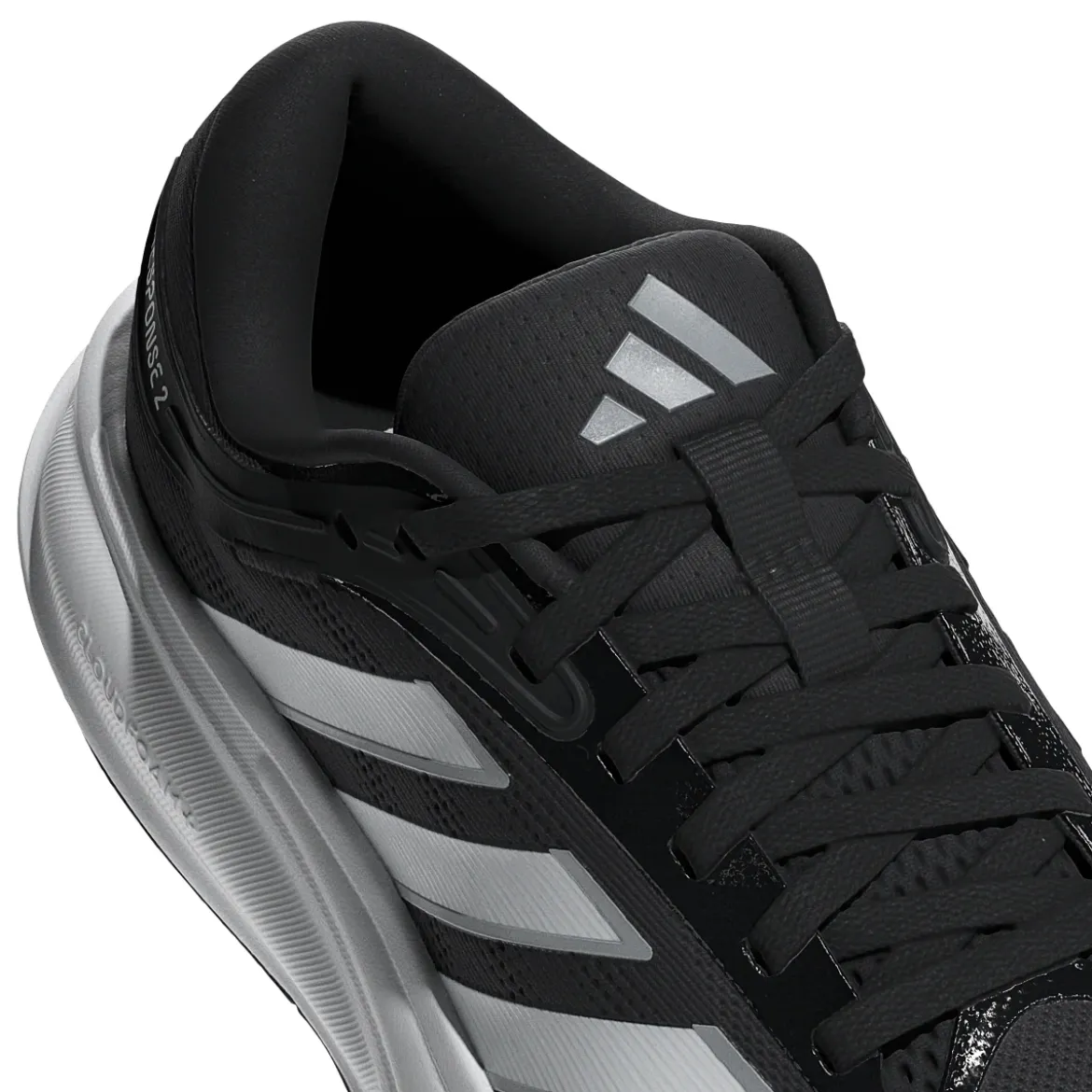 Scarpe da corsa Donna adidas Response 2 nere con intersuola Cloudfoam