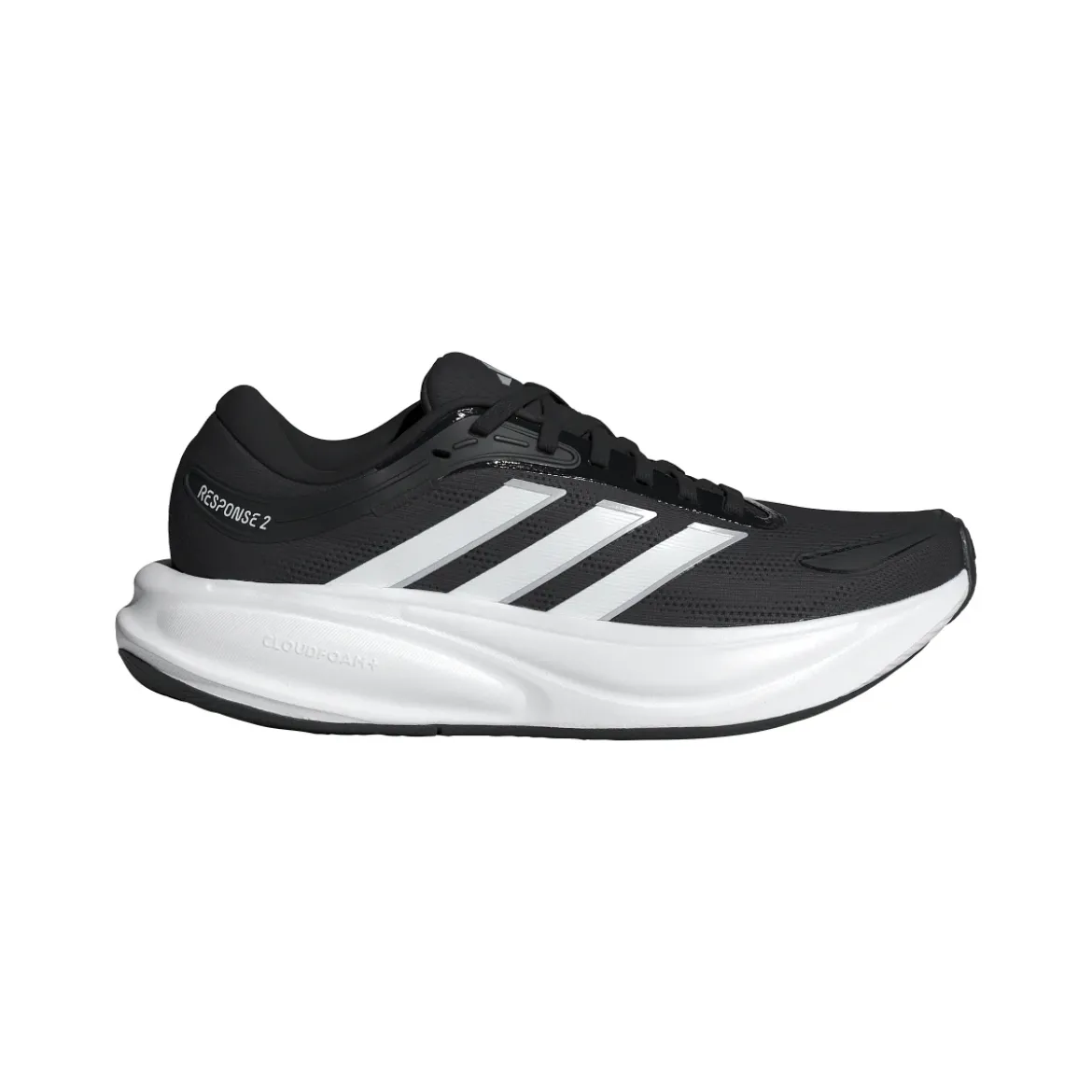Scarpe da corsa Donna adidas Response 2 nere con intersuola Cloudfoam