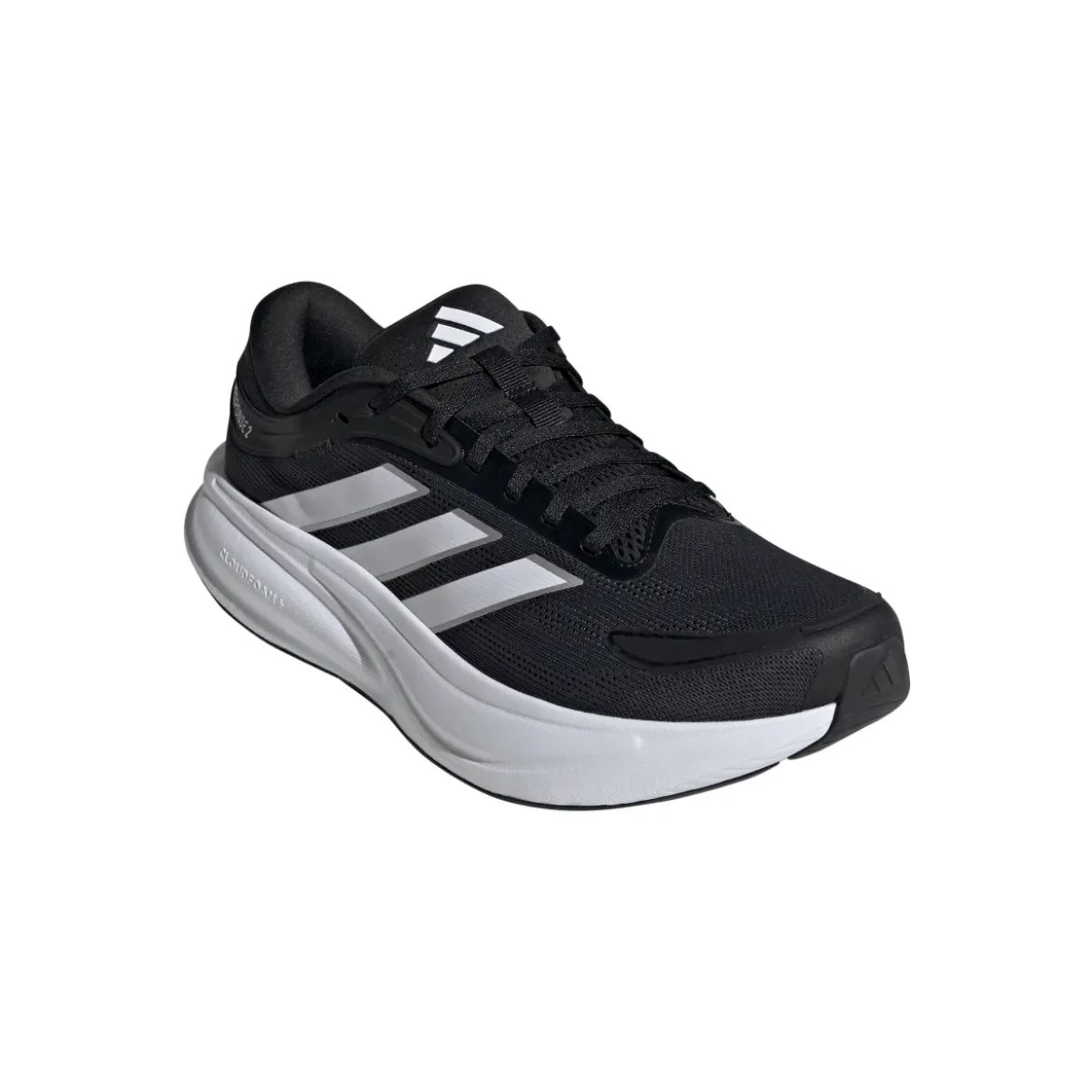 Scarpe da corsa su strada nere adidas Response 2 Cloudfoam da Uomo