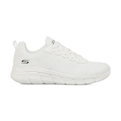 Scarpe da Ginnastica bianche da Donna in memory foam Skechers Bobs Flex