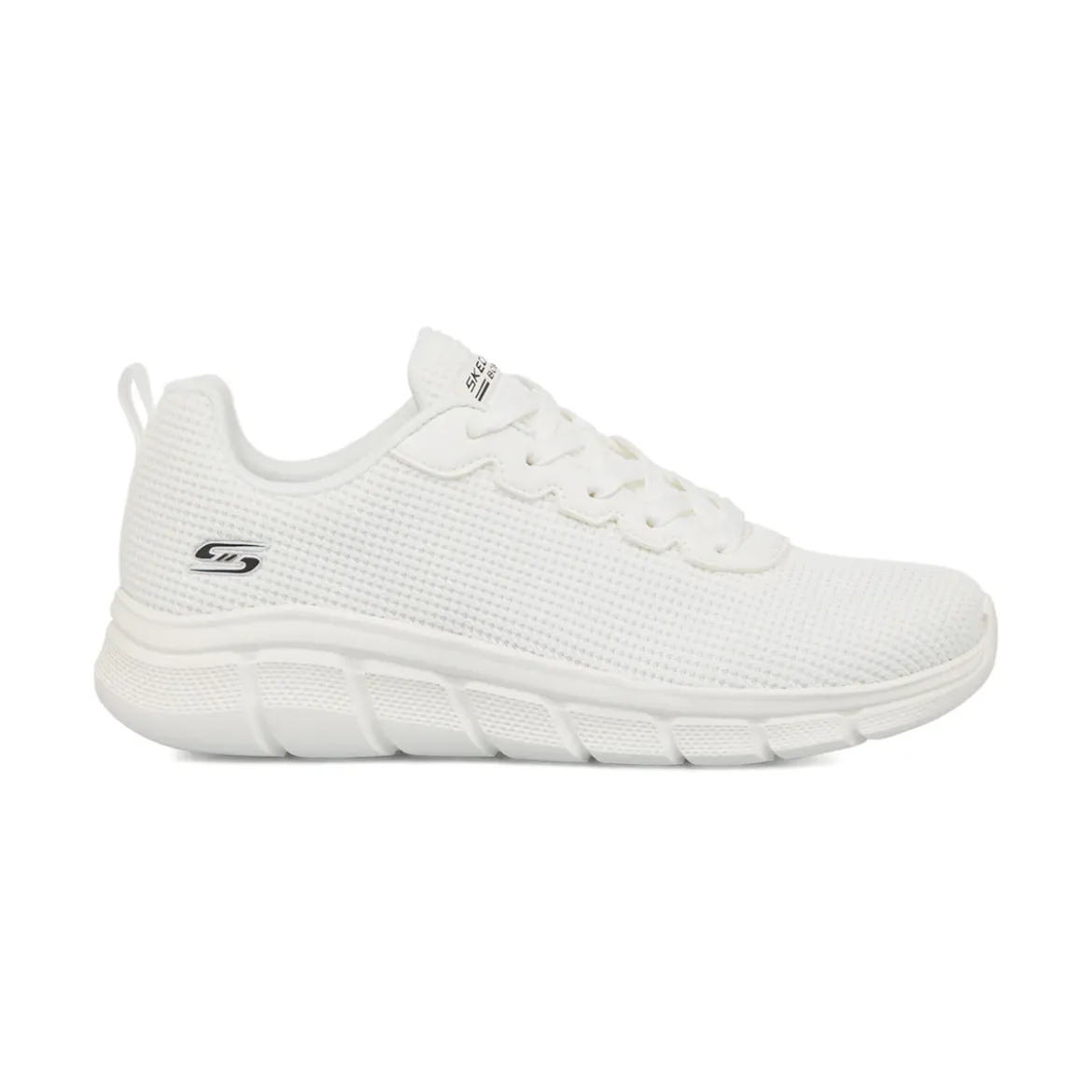 Scarpe da Ginnastica bianche da Donna in memory foam Skechers Bobs Flex
