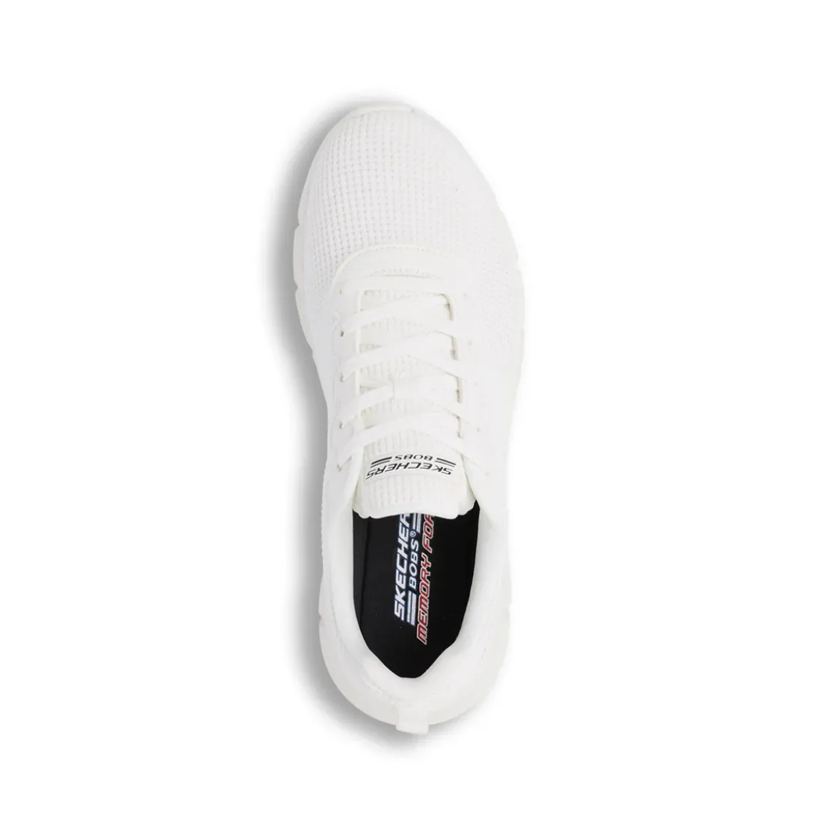 Scarpe da Ginnastica bianche da Donna in memory foam Skechers Bobs Flex
