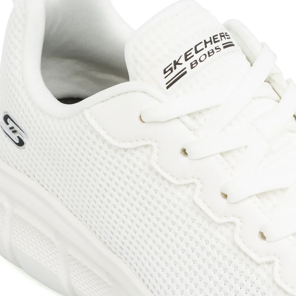 Scarpe da Ginnastica bianche da Donna in memory foam Skechers Bobs Flex