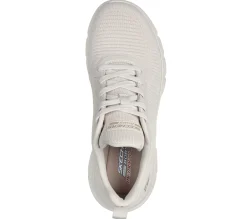 Scarpe da Ginnastica bianche da Donna con maxi-suola Skechers Bobs B Flex