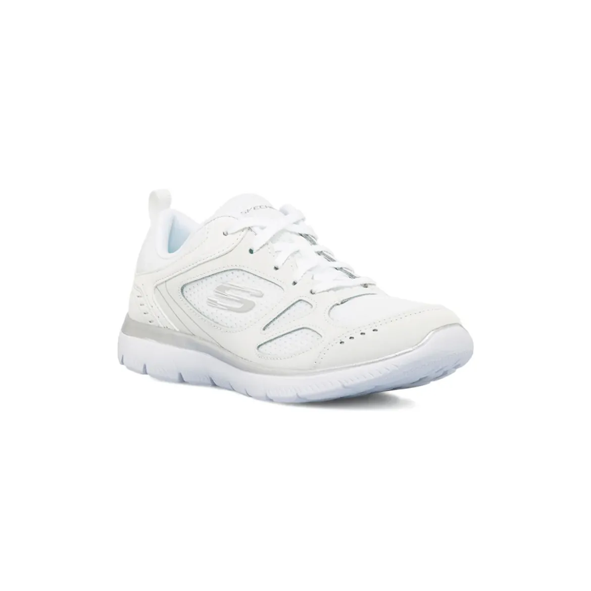 Scarpe da Ginnastica da Donna bianche in Memory Foam Skechers Summits