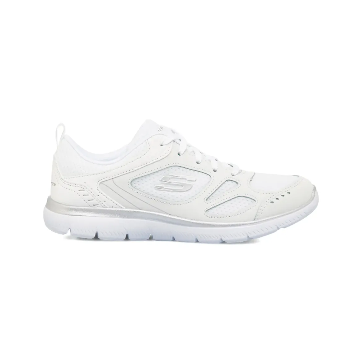 Scarpe da Ginnastica da Donna bianche in Memory Foam Skechers Summits